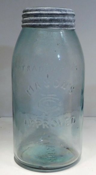 C1900 Agua 1/2 Gallon Fruit Jar - Cfj Co.  Mason 