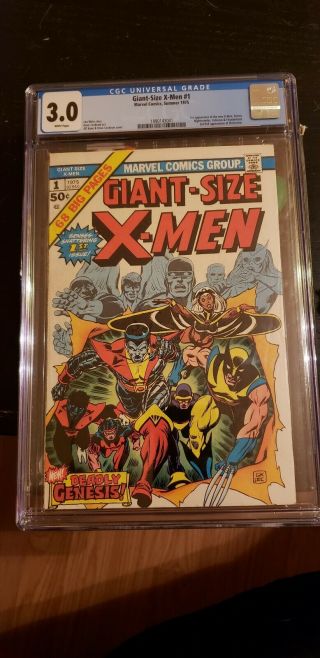 Giant - Size X - Men 1 ([july] 1975,  Marvel) Ggc 3.  0