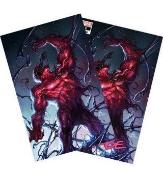 Absolute Carnage 1 Fan Expo 2019 Exclusive Inhyuk Lee Variant Cover 2 Book Set