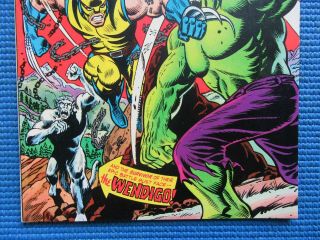 INCREDIBLE HULK 181 - (NM -) - 1ST FULL APPEARANCE OF THE WOLVERINE - 5