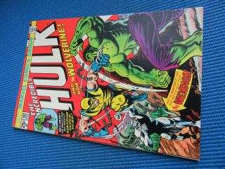 INCREDIBLE HULK 181 - (NM -) - 1ST FULL APPEARANCE OF THE WOLVERINE - 8