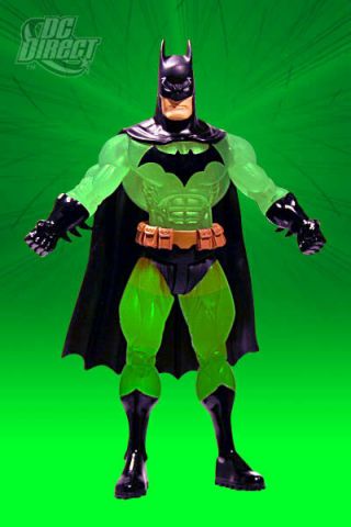 Superman / Batman Ser 4 Kryptonite Batman 6in Figure Glow In The Dark Dc Direct