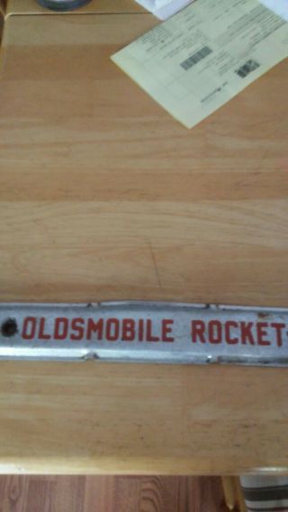Vintage Oldsmobile Sign.  From Olds Rocket
