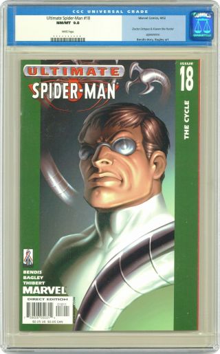 Ultimate Spider - Man 18 2002 Cgc 9.  8 0044545008