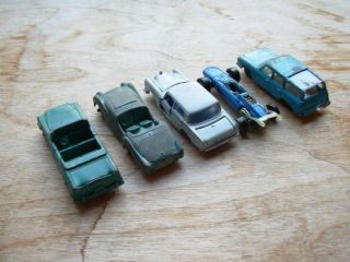 5 x Vintage Diecast Cars Hot Wheels,  Lesney,  Tootsietoy,  Lone Star 2