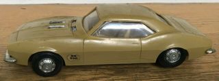 Vintage 1967 Plastic Camaro Aurora Illinois Made Usa Processed Plastic