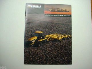 Caterpillar Challenger 65e,  75e,  85e,  95e Agricultural Tractor Brochure 32 Page