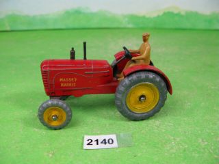 Vintage Dinky Toys Diecast Model 27a Massey Harris Tractor Collectable Toy 2140