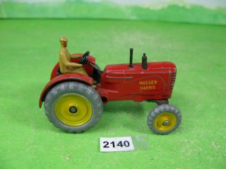 vintage dinky toys diecast model 27a massey harris tractor collectable toy 2140 3