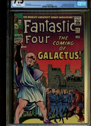 Fantastic Four 48 CGC 7.  5 | Marvel 1966 | 1st Silver Surfer & Galactus (Cameo) 2