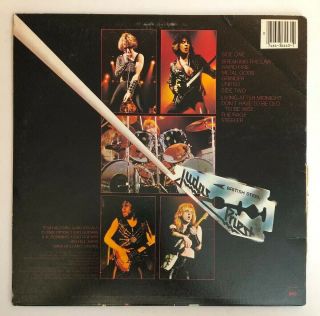 Judas Priest - British Steel - 1980 US 1st Press VG,  Ultrasonic 3