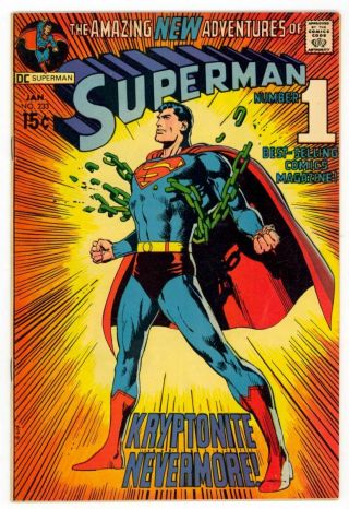 Superman 233,  Classic Neal Adams Cover