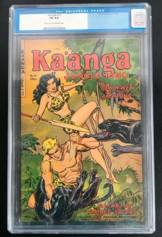 Kaanga,  Jungle King 13 [1952 ] " Death - Web Of The Amazons "