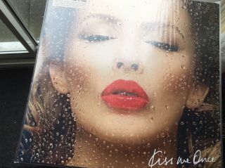 Kylie Minogue Vinyl Lp Kiss Me Once With Cd