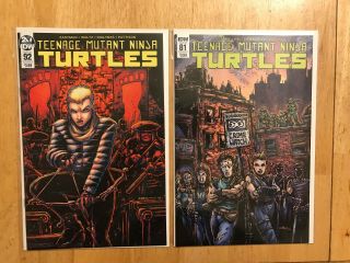 Teenage Mutant Ninja Turtles 81 & 92 Jennika Covers Tmnt Idw