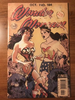 Wonder Woman 184 2nd Series,  Adam Hughes Cover (2002,  Dc)