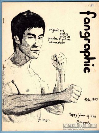 Fangraphic 2 Bruce Lee Fanzine Sonny Chiba Martial Arts Comics Jimmy Wang Yu 