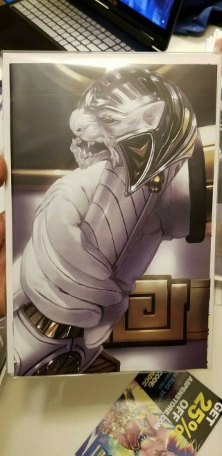 Sdcc 2019 Mighty Morphin Power Rangers 40 Variant Mercado Boom In Hand Con