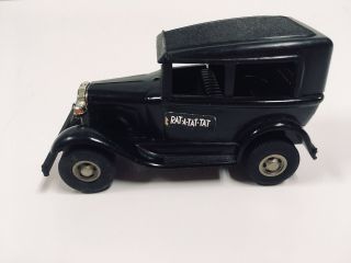 Vintage Tiny Tonka RAT - A - TAT - TAT Black Model T Car 2