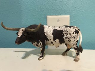 Schleich Texas Long Horn Bull Retired 13721 Farm Animal Figure Figurine 2012
