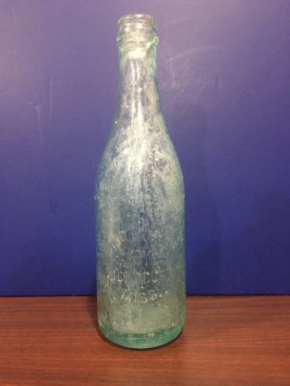 Antique 8 3/4 " Biedenharn Candy Co.  Vicksburg Miss.  Bottle 1st Bottled Coke