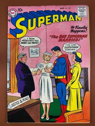 Superman 120 Dc Comics Silver Age