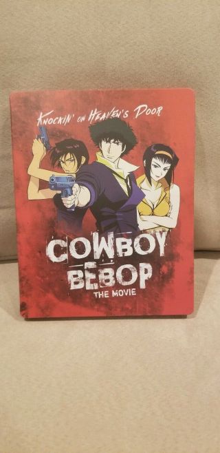 Cowboy Bebop The Movie Steelbook Only No Discs No Bluray / Dvd No Codes