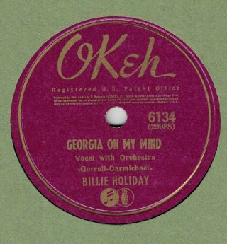 Jazz 78 : Billie Holiday Classic Sides On Okeh 6134