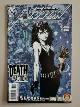 Action Comics 894 1st Cover Appearance Death In Dcu Sandman Vf/nm