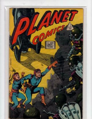 Planet Comics 1 5.  5