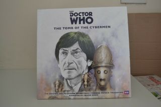 Bbc Doctor Who - The Tomb Of The Cybermen.  Gatefold Double Silver Vinyl