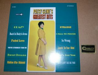 Patsy Cline Greatest Hits Analogue Productions 200g Ln 2013 Lp Vinyl Record