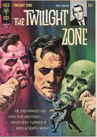 The Twilight Zone Comic Book 22,  Gold Key 1967 Very Fine - /very Fine