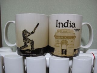 India Starbucks Coffee 16oz Global Icon City Mug India