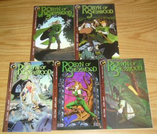 Robyn Of Sherwood 1 - 4 Vf/nm Complete Series,  Variant - Robin Hood Bad Girl Set