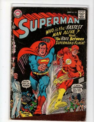 Superman 199 1st Flash/superman Race 4.  0