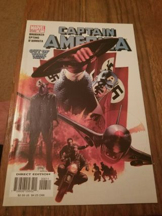 Captain America 6 Out Of Time 1st App Of Winter Soldier.  Cgc Key Nm