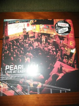 Pearl Jam Live At Easy Street Vinyl Lp Factory Rsd 2019