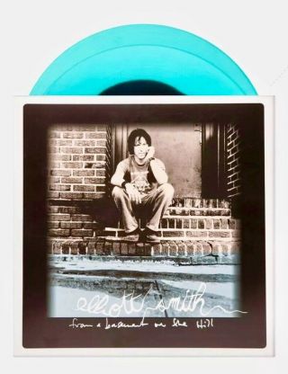 Elliott Smith Vinyl From A Basement On The Hill 2 X Lp Black In Blue Ltd 500