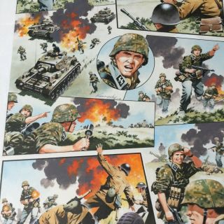 IAN KENNEDY Comic Artwork HITLER SS IN RUSSIA 1943 DC THOMPSON Commando 4