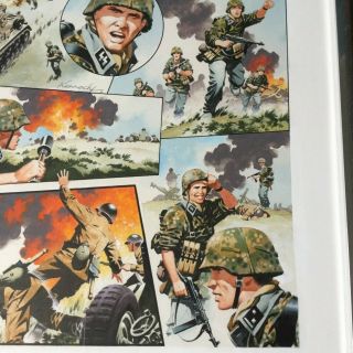 IAN KENNEDY Comic Artwork HITLER SS IN RUSSIA 1943 DC THOMPSON Commando 7