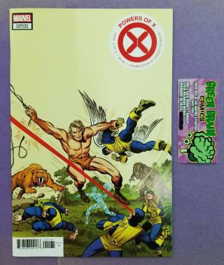Powers Of X 1 (2019) Jack Kirby 1:100 " Hidden Gem " Variant (marvel Comics)