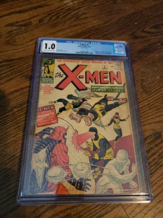 X - Men 1 (marvel 1963) Cgc 1.  0 Rest Origin & 1st App X - Men And Magneto Stan Lee