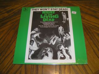 Night Of The Living Dead Romero 1968 Vinyl Lp Soundtrack