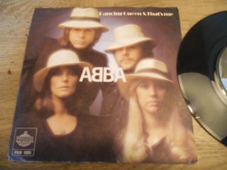 Abba " Dancing Queen / That´s Me " Ncb 7 " Single 1976 Polar Records Sweden Scarce