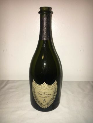 Dom Perignon Vintage 2006 750 Ml Empty Champagne Bottle Green
