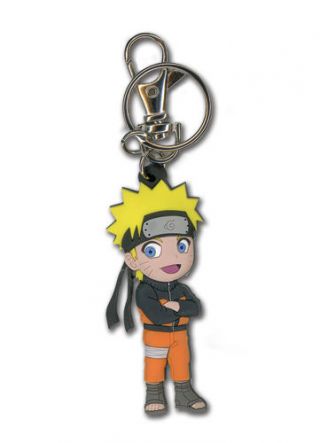 Legit Naruto Shippuden Authentic Anime Pvc Keychain Sd Naruto 4702