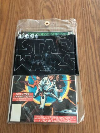 Marvel Star WARS Comic 1,  2,  3 Unread,  35¢ Whitman 3 - Pack) See Photos 2
