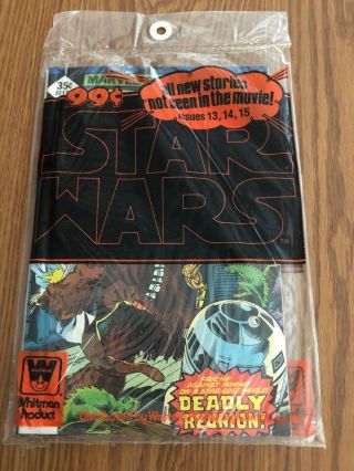 Marvel Star WARS Comic 1,  2,  3 Unread,  35¢ Whitman 3 - Pack) See Photos 5