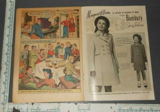 Adventures of Margaret O ' Brien in The Big City 1940 ' s Bambury Fashions Promo 4